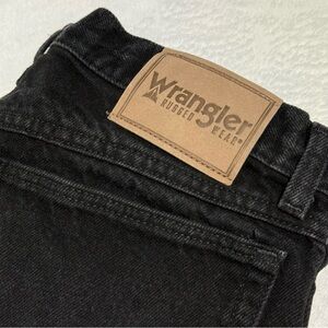 Wrangler Rugged Wear Black‎ Jeans 33x30 Relaxed Fit Style 35002OB